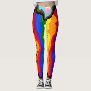 Leggings L'amour de la fierté progressiste est l'amour