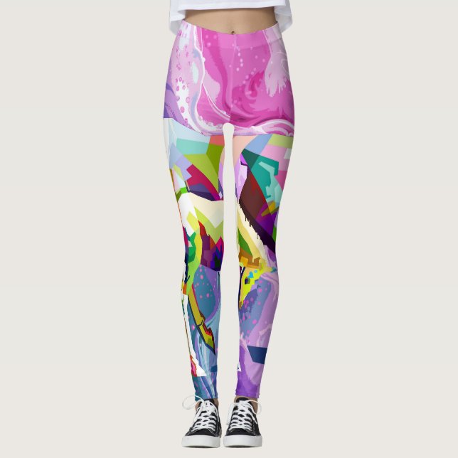 Leggings L'amour de la mère (Devant)