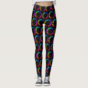 Leggings L'amour ne connaît pas de limites Cercle arc-en-ci