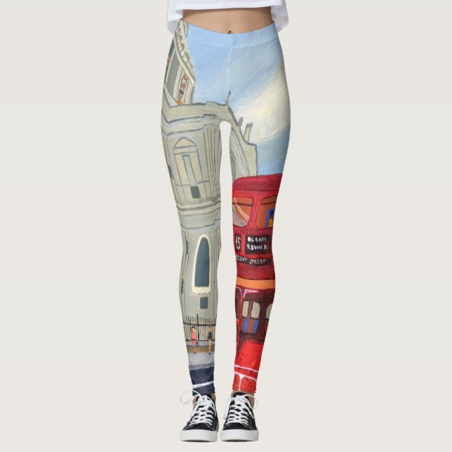 Leggings Lancement du bus de Londres (Devant)