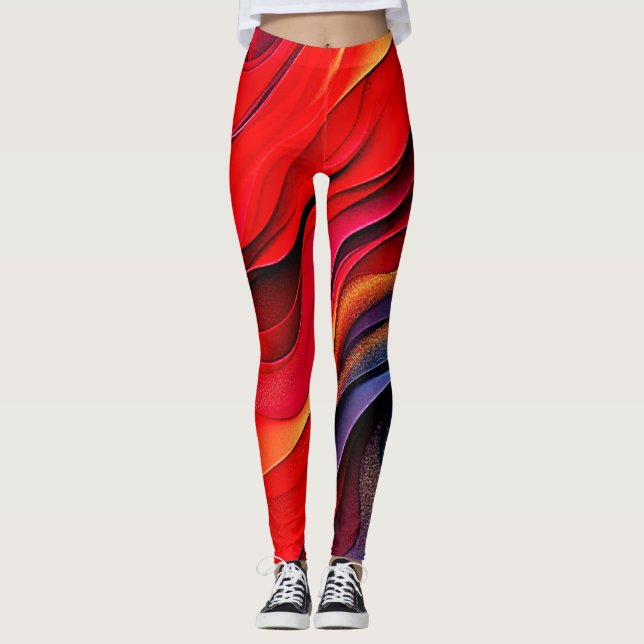 Leggings Lancer l'oreiller (Devant)