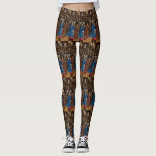 Leggings L'Annonciation de Van Eyck Premium Lumière Cathédr