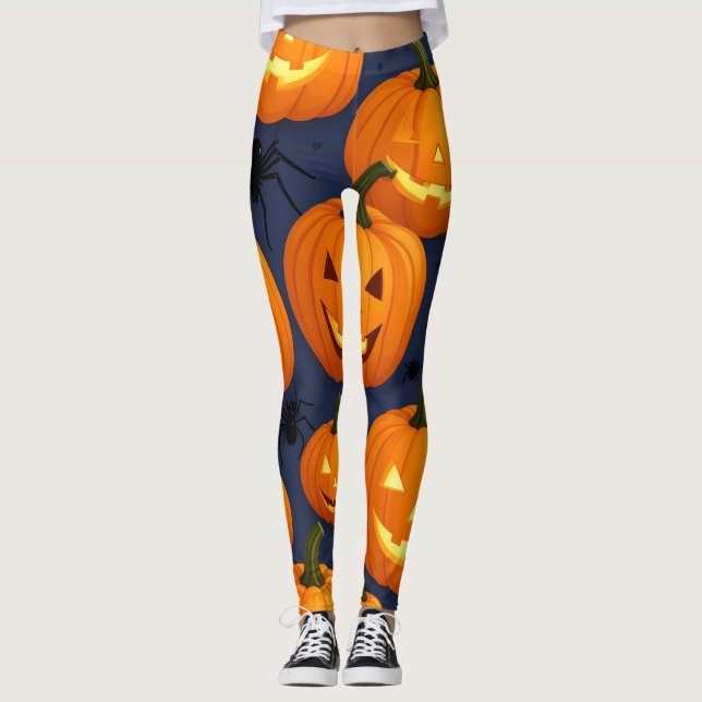 Leggings Lanternes dans la Nuit (Devant)