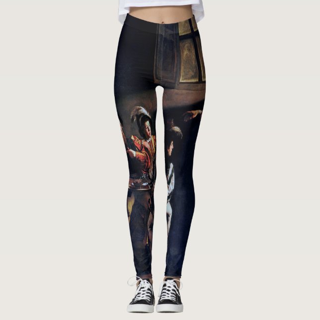 Leggings L'appel de Saint Matthieu, Caravaggio (Devant)