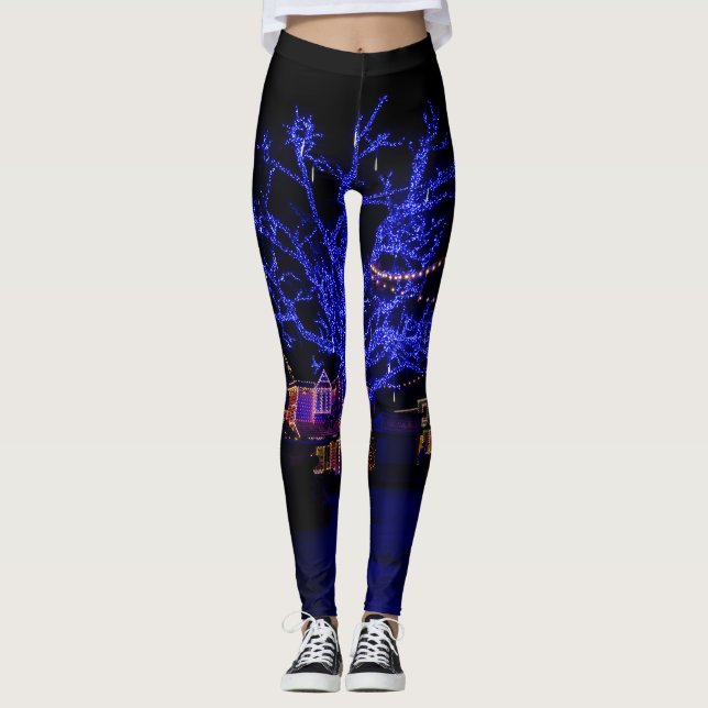Leggings L'arbre bleu (Devant)