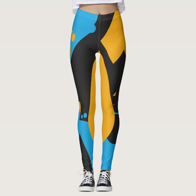Leggings Larmes simples et audacieuses (Devant)