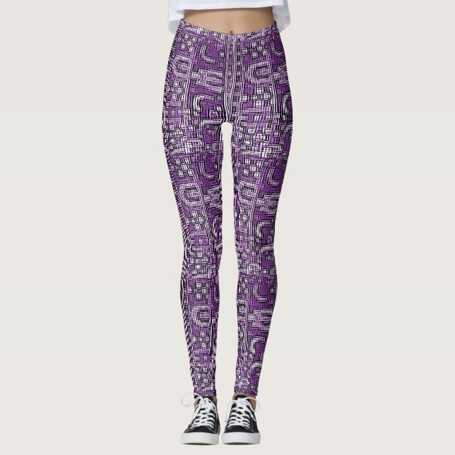 Leggings L'art dans l'eau (Devant)