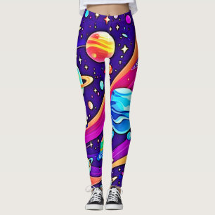 Leggings L'art de l'harmonie cosmique