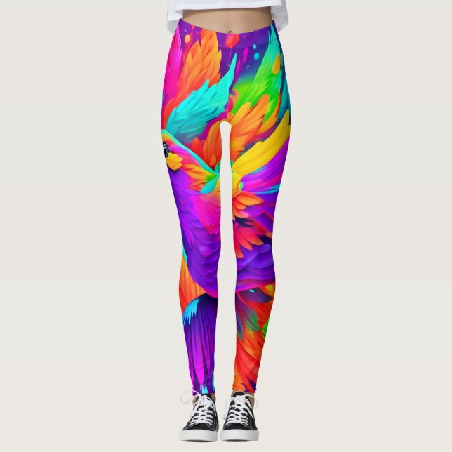 Leggings L'art ornithologique (Devant)