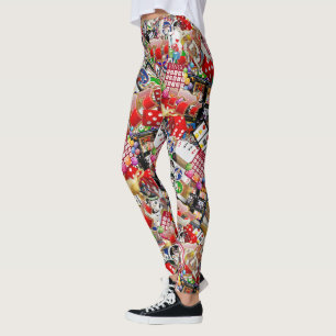 Leggings Las Vegas Icons ~ Gamblers Delight