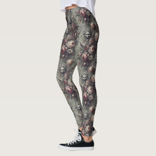 Leggings Laugh Lines - Gothique victorien