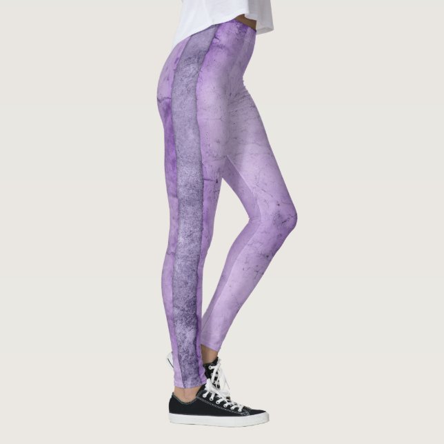 Leggings Lavande violette Faded Glory Striens femmes (Droite)