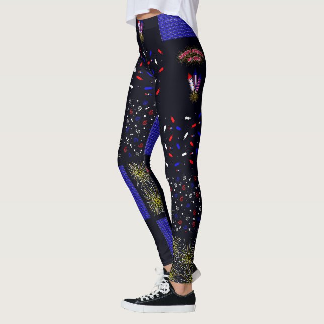 Leggings Le 4 juillet Patchwork Motif - le 4 juillet (Gauche)