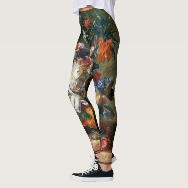 Leggings Le Bouquet de fleurs de Van Huysum (Gauche)