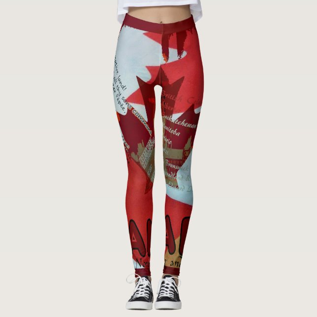 Leggings Le Canada (Devant)