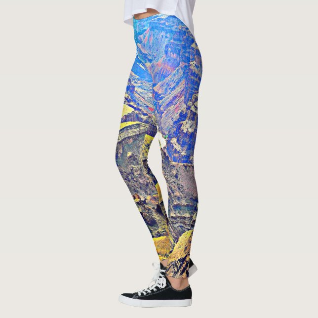 Leggings Le canyon "grand" des femmes dans des guêtres en (Gauche)