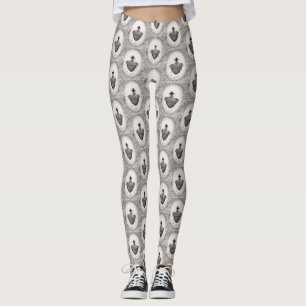 Leggings Le Cœur très saint de Jésus symbole divin 