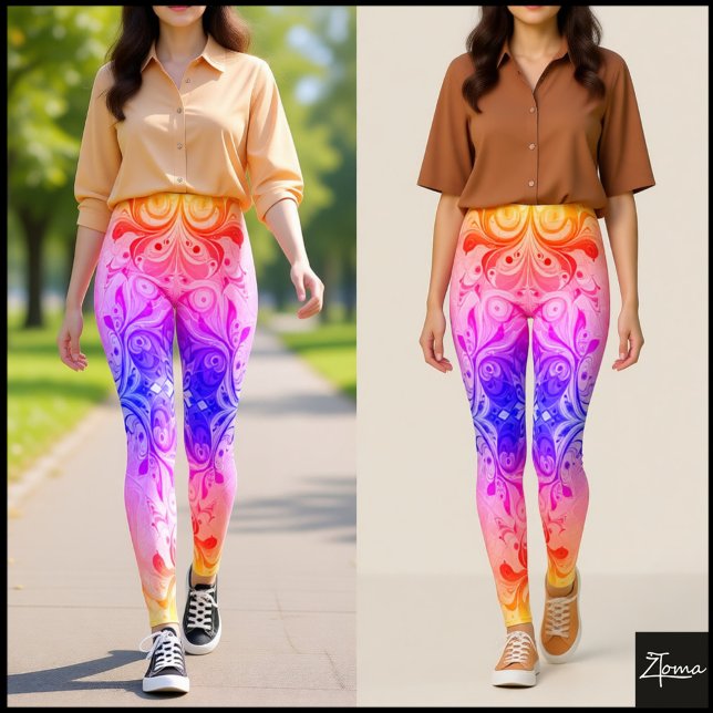 Leggings Le conflit (Créateur téléchargé)