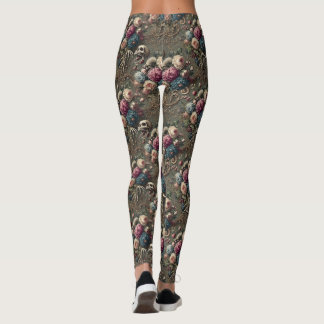 Leggings Le Cynique du dimanche - Délirium victorien gothiq