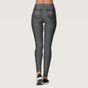 Leggings Le denim aiment des guêtres de poche