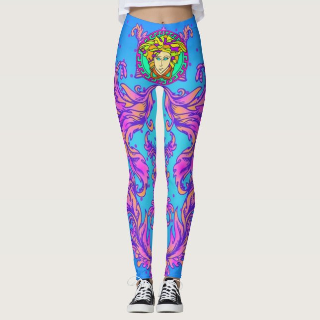 Leggings Le designer Pastel Medusa (Devant)