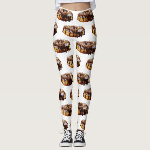 Leggings Le donut décadent de SlipperyJoe's recouvert d'une