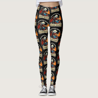 Leggings Le dragon de la Cuisine