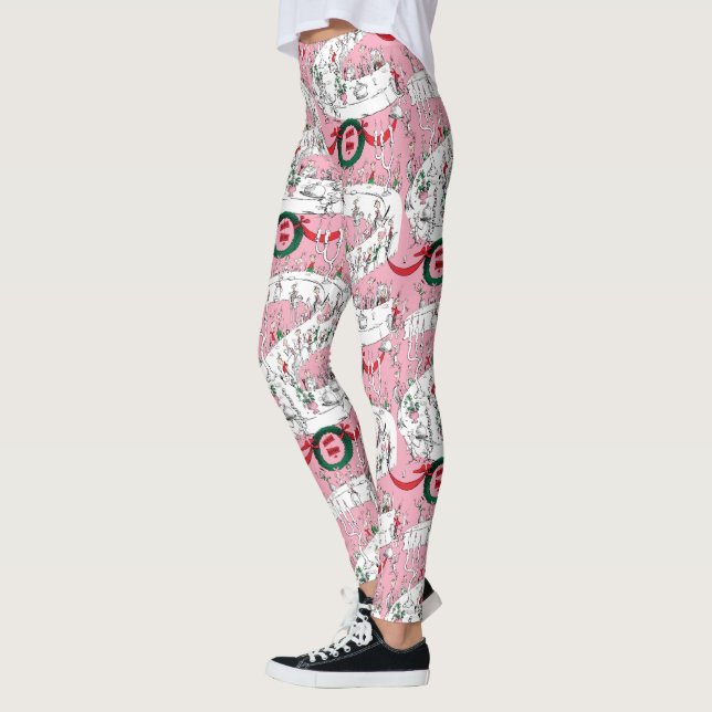 Leggings Le festin de Noël des Whos (Gauche)