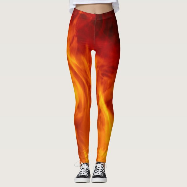 Leggings Le feu ! (Devant)