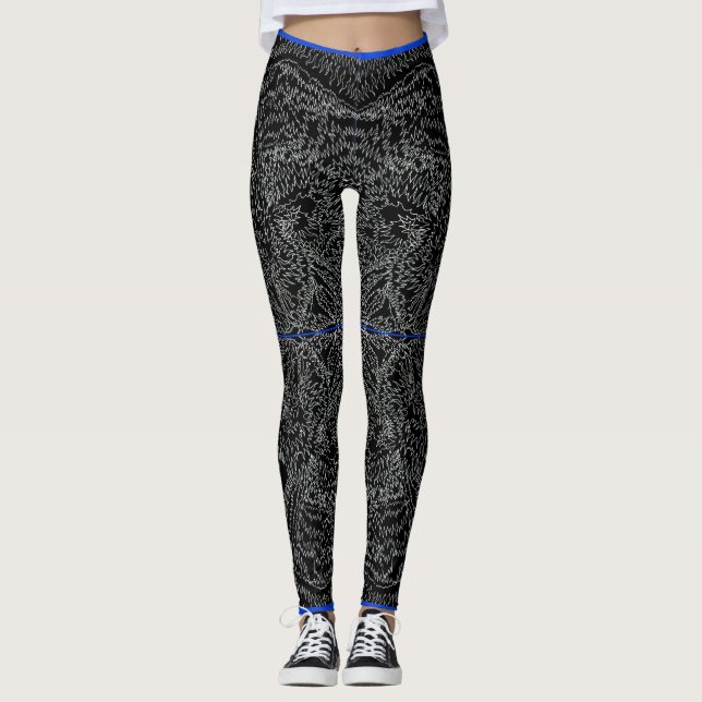 Leggings Le feu dans le vide (Devant)
