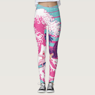 Leggings Le grand surf rose