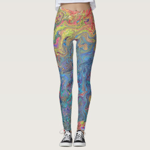 Leggings Le Grinch peint Noël