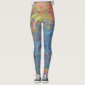 Leggings Le Grinch peint Noël