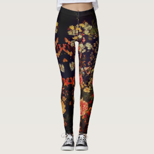 Leggings Le JAPONAIS FLEURIT des guêtres