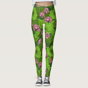 Leggings Le jardin du Lotus