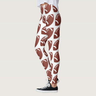 Leggings Le jeu de football de sports personnalisent des