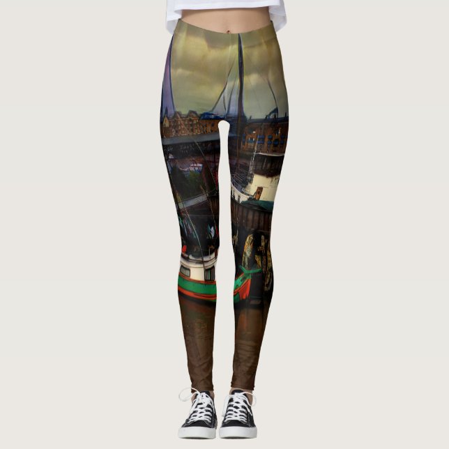 Leggings Le long de la Tamise (Devant)