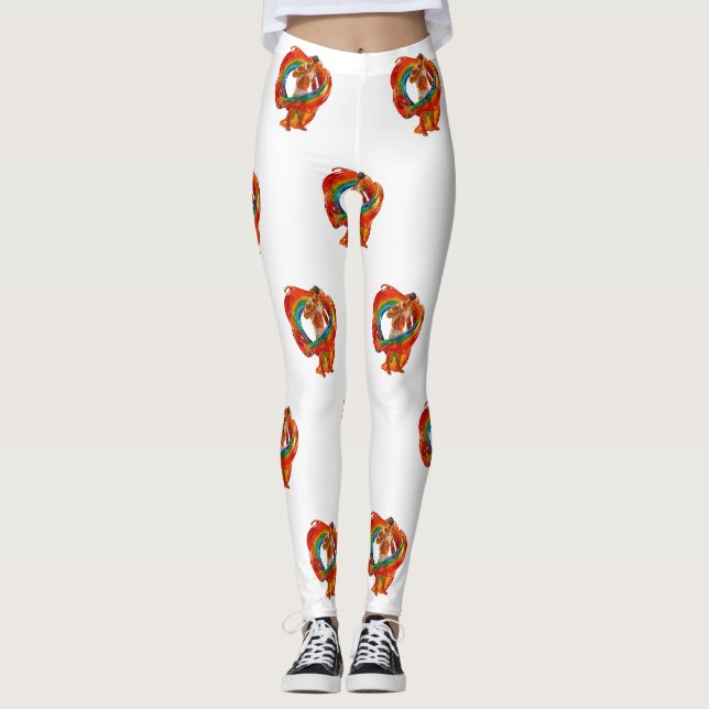 Leggings Le masculinités moderne et frappant de SlipperyJoe (Devant)