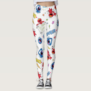 Leggings Le monstre à la fin de cette histoire Motif