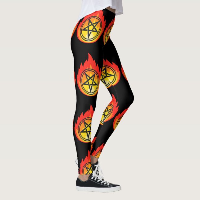 Leggings Le pentagrame ardant  (Droite)