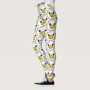 Leggings Le Petit Canard Blanc Tête Thunder_Cove