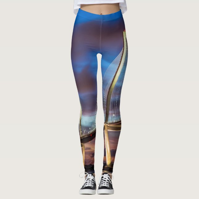 Leggings Le Pont Arthur Ravenel La Nuit (Devant)
