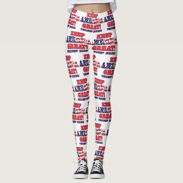 Leggings Le président Donald Trump - 2020 (Devant)