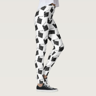 Leggings Le réalisateur de films Hollywood Fun Clapperboard