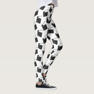 Leggings Le réalisateur de films Hollywood Fun Clapperboard