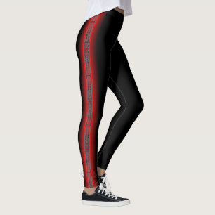 Leggings Le rouge d'ancêtres (libellule)
