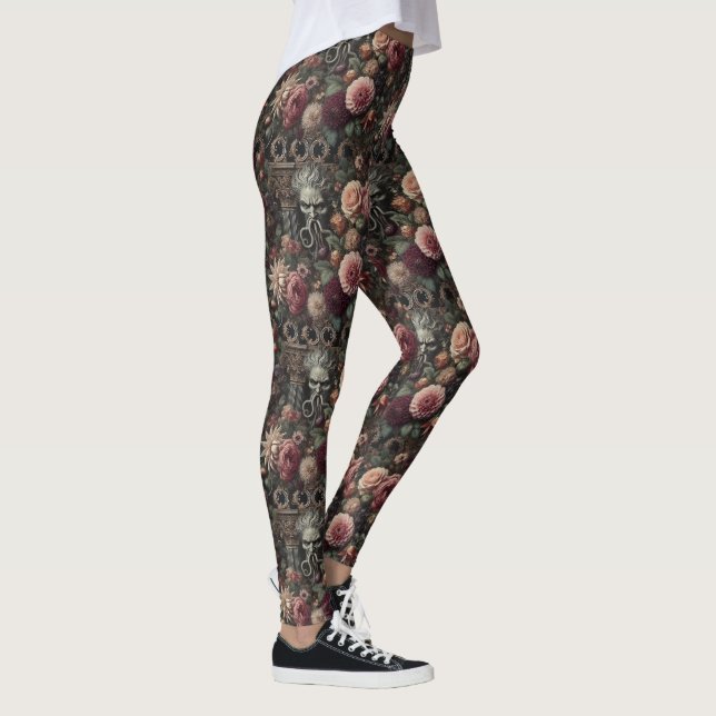 Leggings Le sermon de Bloom-Eater - victorien gothique (Droite)