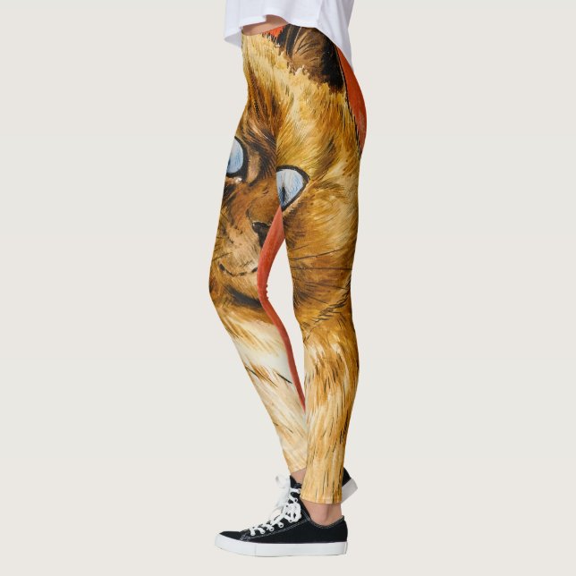 Leggings Le taureau de Louis Wain (Gauche)