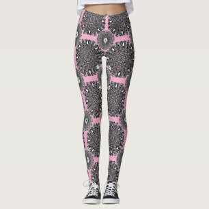 Leggings "Le Toucher d'Infini" (monochrome)