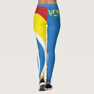 Leggings Le Vénézuéla tricolore